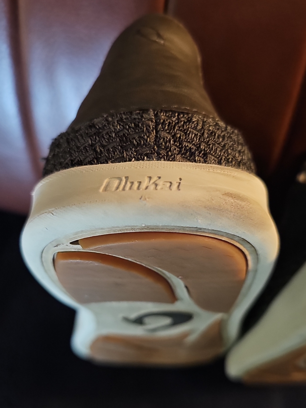 OLUKAI ALAPA LI Men's (US M10.5) Sage green slip-on sneakers - Picture 11 of 16